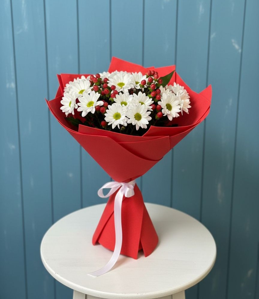 Букет цветов из: Хризантемы в Чамзинке