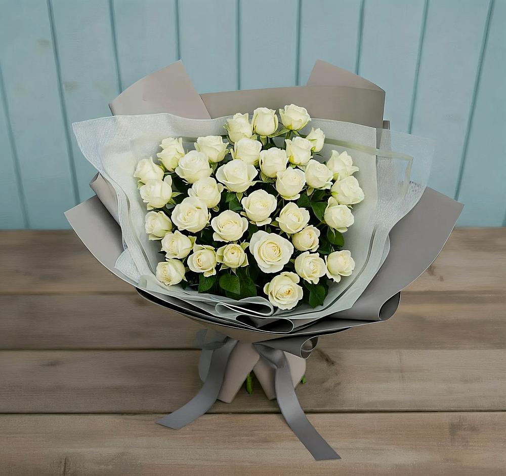 Букет Белоснежная нежность в Чамзинке