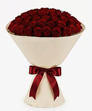 Букет 101 Бордовая роза Блэк Бакарра в Чамзинке