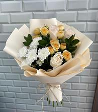 Букет цветов из:  Розы и Хризантемы в Чамзинке