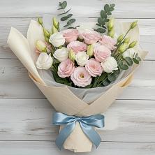 Букет цветов из:  Лизиантусы в Чамзинке