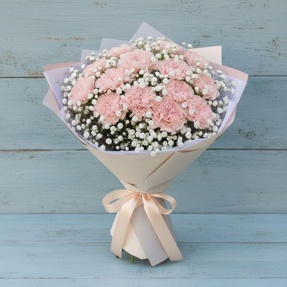 Букет цветов из: Гвоздики в Чамзинке