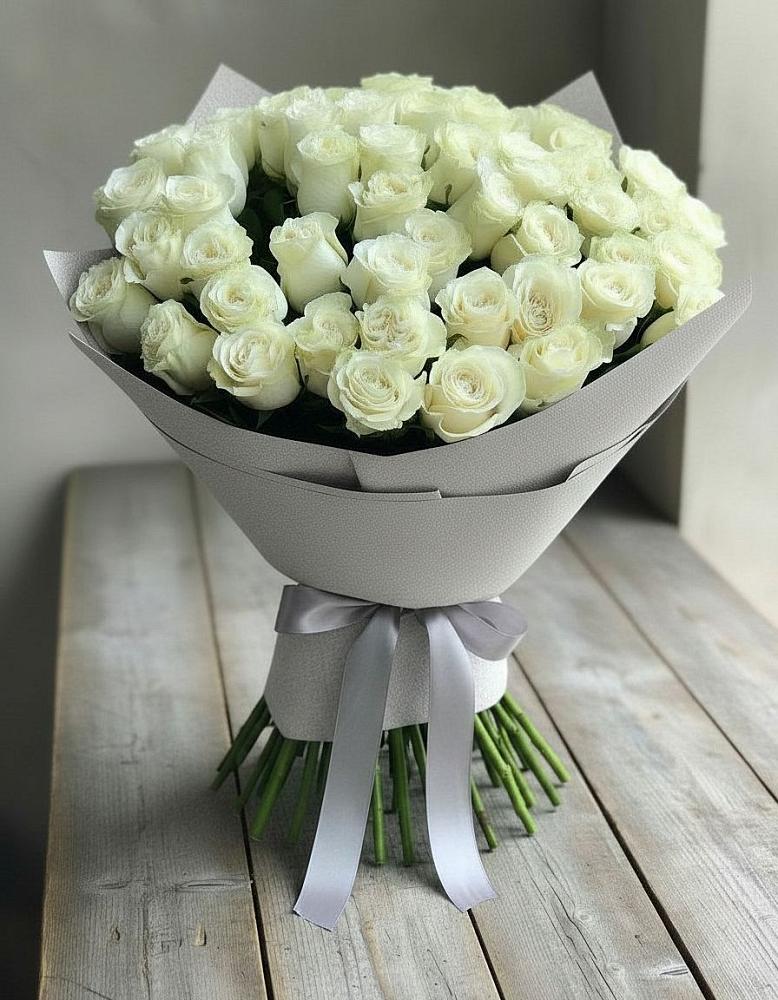 Букет 35 Белых роз в Чамзинке