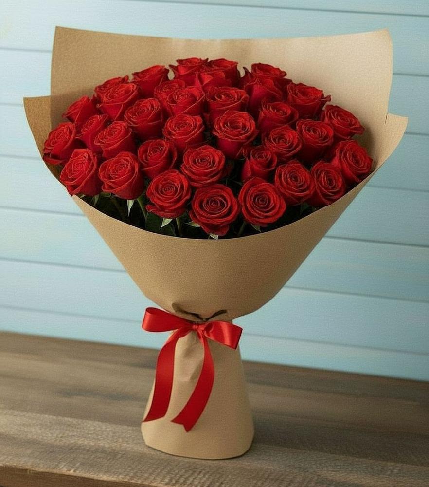 Букет Красные розы Милано в Чамзинке