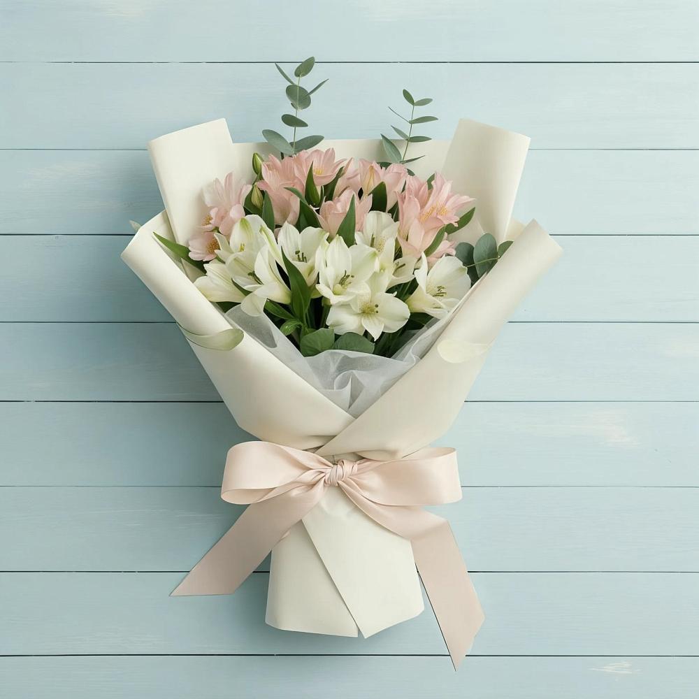 Букет цветов из: Альстромерии в Чамзинке